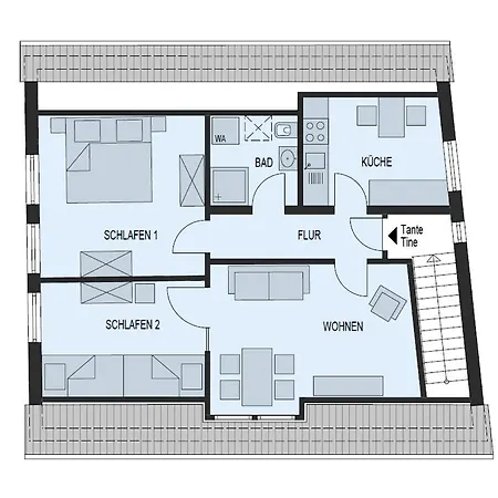 Tante Tine Apartamento Husum (Schleswig-Holstein)
